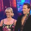 Chris Hollins and Ola Jordan compete on 'Strictly Come Dancing'. Shown on BBC1

England