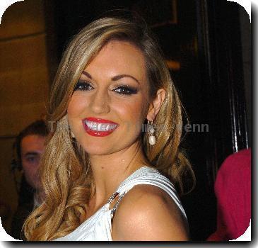 Rosanna Davison - former Miss World
at the White Sapphire Ball in aid of Northern Ireland Children's Hospice 
at the Europa Hotel.