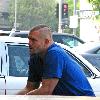 UFC fighter Chuck Liddell
 Goes for lunch with his dance partner during a break
while rehearsing for the new series of