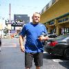 UFC fighter Chuck Liddell
 Goes for lunch with his dance partner during a break
while rehearsing for the new series of