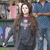 Abigail Breslin 
shopping in Hollywood with her mum.