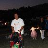 Adam Sadler arriving with his daughters Sunny Madison and Sadie Madison at the Malibu Chili Cook off Carnival sponsored by the Kiwanis ClubLos Angeles.