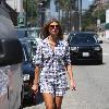 Ali Landry returns to her car after running some errands in Beverly HillsLos Angeles.