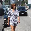 Ali Landry returns to her car after running some errands in Beverly HillsLos Angeles.