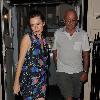 Actress Anna Friel leaves the Theatre Royal, having had her final night of rehearsals for her latest stage production, Breakfast At Tiffany's. Anna was wearing a stunning dress, but appeared rather camera shy as she left the venue.