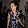 Actress Anna Friel leaves the Theatre Royal, having had her final night of rehearsals for her latest stage production, Breakfast At Tiffany's. Anna was wearing a stunning dress, but appeared rather camera shy as she left the venue.