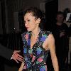 Actress Anna Friel leaves the Theatre Royal, having had her final night of rehearsals for her latest stage production, Breakfast At Tiffany's. Anna was wearing a stunning dress, but appeared rather camera shy as she left the venue.