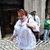 Beth Ditto
l eaving the BBC Radio 2 studios.