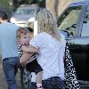 Bijou Phillips visits Mr. Bones Pumpkin Patch to select a pumpkin for Halloween Los Angeles.