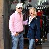 Bo Derek leaving the Lloyd Klein shop in Hollywood before she heads to France for the Prix de  L'Arc de Triomphe horse race at Longchamp. Paris.