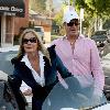 Bo Derek leaving the Lloyd Klein shop in Hollywood before she heads to France for the Prix de  L'Arc de Triomphe horse race at Longchamp. Paris.