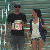 Brody Jenner and Jayde Nicole go shopping at the Aple store in Hollywood.