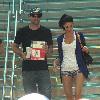 Brody Jenner and Jayde Nicole go shopping at the Aple store in Hollywood.