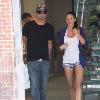 Brody Jenner and Jayde Nicole go shopping at the Aple store in Hollywood.