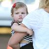 Busy Phillips and her daughter Birdie Silverstein visit Mr. Bones Pumpkin Patch to select a pumpkin for Halloween Los Angeles.