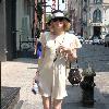 Courtney Loveout and about in SoHoNew York City.