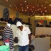 Damon Wayans shopping at Kitson Boutique Los Angeles.