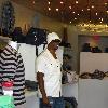 Damon Wayans shopping at Kitson Boutique Los Angeles.