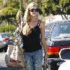 Denise Richards grocery shopping at Gelson's Markets at the Pacific Palisades.