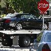 Eva Longoria Parkers' Bentley is towed after being parked illegallyLos Angeles.