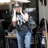 Khloe Kardashian leaving Toast Bakery Cafe after having lunch while wearing skinny jeans and high heelsLos Angeles.