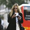 Fearne Cotton arriving at the BBC Radio 1 studios London.