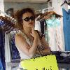 Helena Bonham Carter shopping in Malibu.