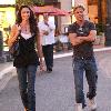 Derek Hough and Shannon Elizabeth
leaving a movie theatre in Hollywood.