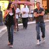 Derek Hough and Shannon Elizabeth
leaving a movie theatre in Hollywood.