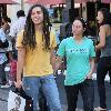 ***Exclusive***Former 'American Idol' contestant Jason Castro out shopping with his girlfriend in Hollywood.Los Angeles, California.