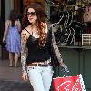 Kat Von Dout shopping in HollywoodLos Angeles.