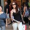 Kat Von Dout shopping in HollywoodLos Angeles.