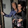 Katie Price AKA Jordanleaving her hotel in high spirits - she is on her way to attend David Walliams' birthday partyLondon.