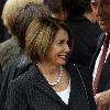 Victoria Kennedy and her son Curran Raclin  
leaving the Our Lady of Perpetual Help Basilica after attending the funeral mass for Senator Edward Kennedy..