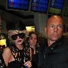 Lady Gaga arriving at Tegel Airport on a flight from London. Berlin.