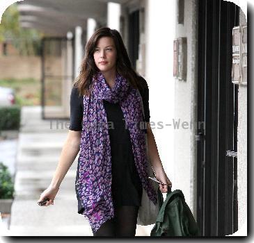 Liv Tyler leaves a yoga class in Agoura Hills Los Angeles, California - 14.10.09 Credit: IANS-WANN