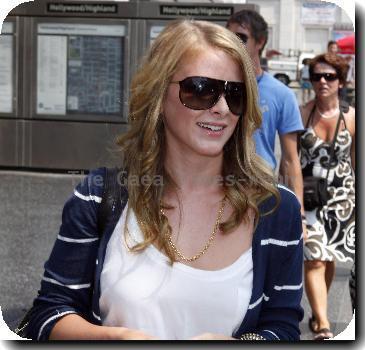 Lo Bosworth 
seen walking on Hollywood Boulevard..