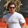 Mark Wahlberg with daughter Ella Rae and son Michael Wahlberg visiting Mr. Bones Pumpkin patch with his children Los Angeles.