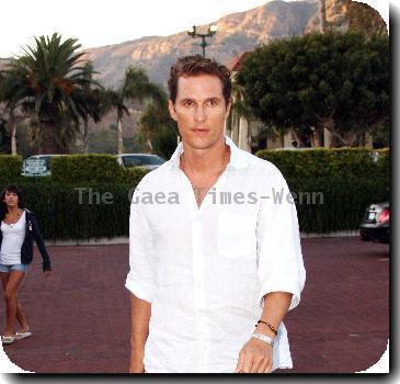 Matthew McConaughey at Nobu.