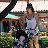 Minnie Driver and son Henryspend time together in Cross Creek Park in MalibuLos Angeles.