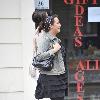 Natalie Cassidy leaving a North London pub with friends, including her boyfriend.  She appeared worse for wear, but in good humour and was assisted home by her friends.London.