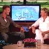 David Beckham
talks about his family, that the kids have more of an American accent, and that he and Victoria have been married for 10 years now, he got ten roses tattooed across his arm. Ellen asks if he ever thinks about getting a tattoo of her, he says that he is very tempted and then shows off his 'Ellen' boxers on NBC's 'The Ellen DeGeneres Show'
USA