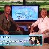 David Beckham
talks about his family, that the kids have more of an American accent, and that he and Victoria have been married for 10 years now, he got ten roses tattooed across his arm. Ellen asks if he ever thinks about getting a tattoo of her, he says that he is very tempted and then shows off his 'Ellen' boxers on NBC's 'The Ellen DeGeneres Show'
USA