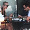 Nicky Hilton having lunch with a friend in Hollywood.