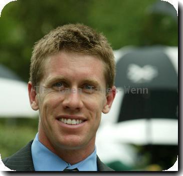 Carl Edwards
President Barack Obama welcomes NASCAR drivers to the South Lawn at the White House.