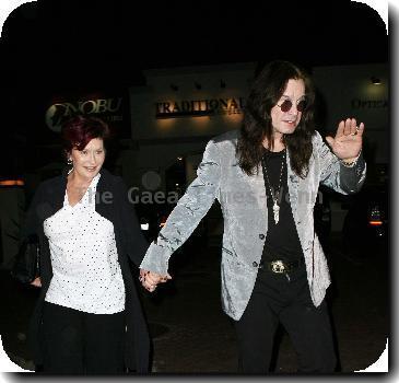 Ozzy Osbourne and Sharon Osbourne