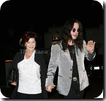 Ozzy Osbourne and Sharon Osbourne