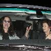 Ozzy Osbourne and Sharon Osbourne leaving Nobu Malibu after having dinner together Los Angeles.