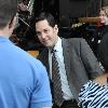 Paul Rudd 
on the film set of the 'Untitled James L. Brooks Project'.