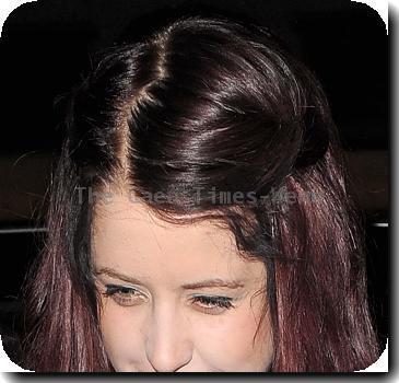Peaches Geldof arrives back at her hotel, having spent the evening at her favourite nightspot Bungalow 8 nightclub. Peaches appeared to have put her makeup on in the dark, as she was sporting a rather patchy complexion around her nose and mouth!.
